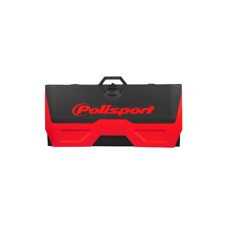 Podložka  pod  motorku POLISPORT červeno/čierna