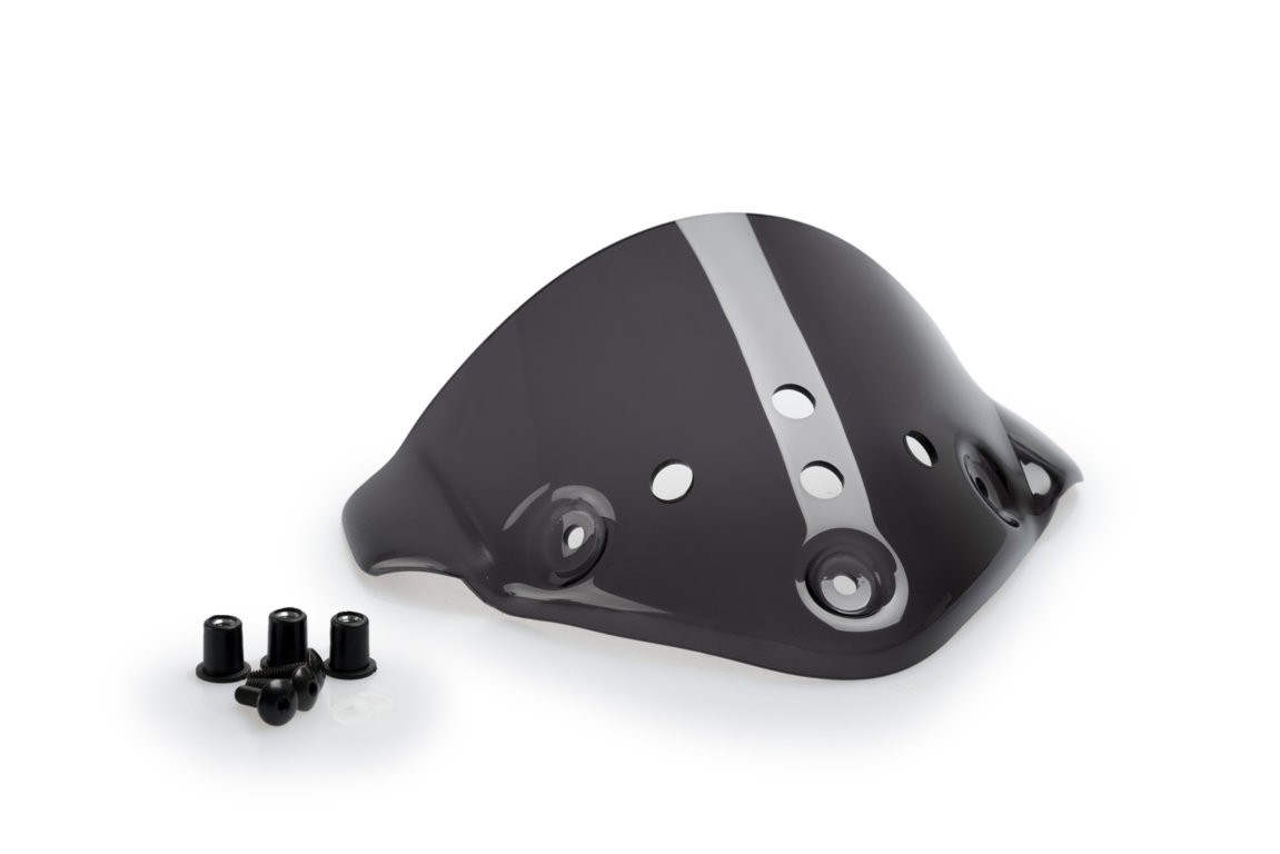Maska PUIG CAFE RACER 5273F tmavá dymová 173mm x 120mm