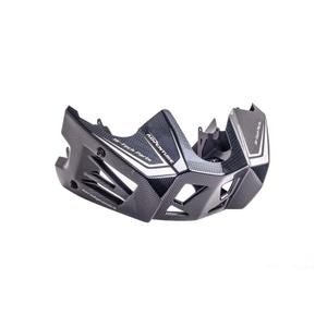 Spojler motora PUIG 5896C karbónový vzhľad vrátane samolepiek