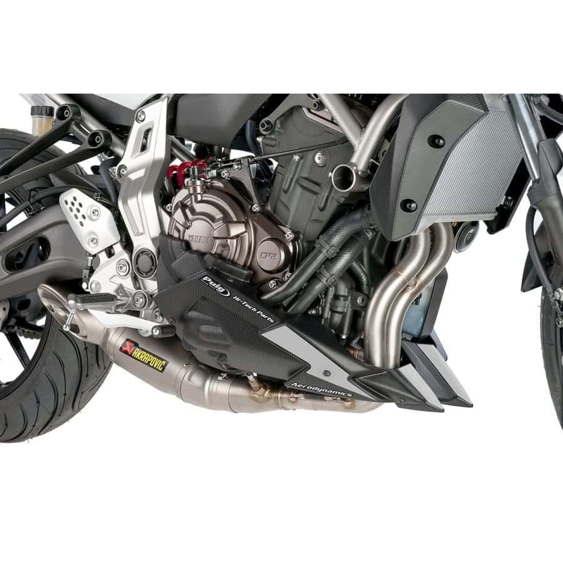 Spojler motora PUIG karbónový vzhľad vrátane samolepiek