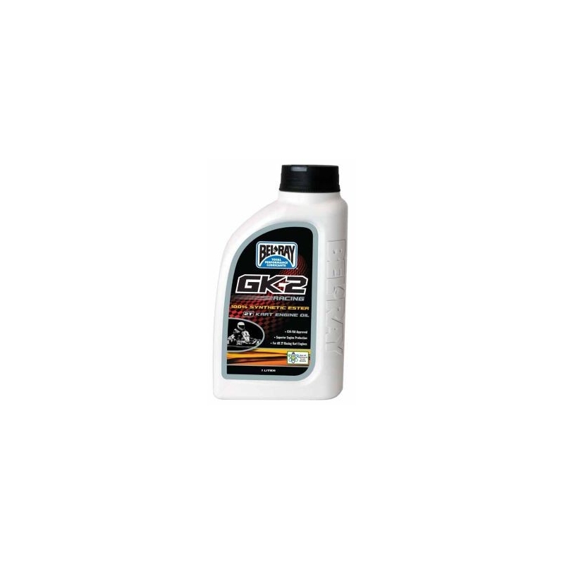 Motorový olej Bel-Ray GK-2 Racing Kart 100% Synthetic Ester 2T 1 l