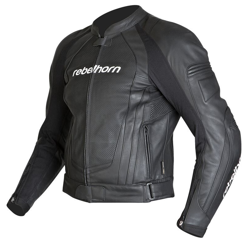 Bunda na motorku Rebelhorn Piston II čierna