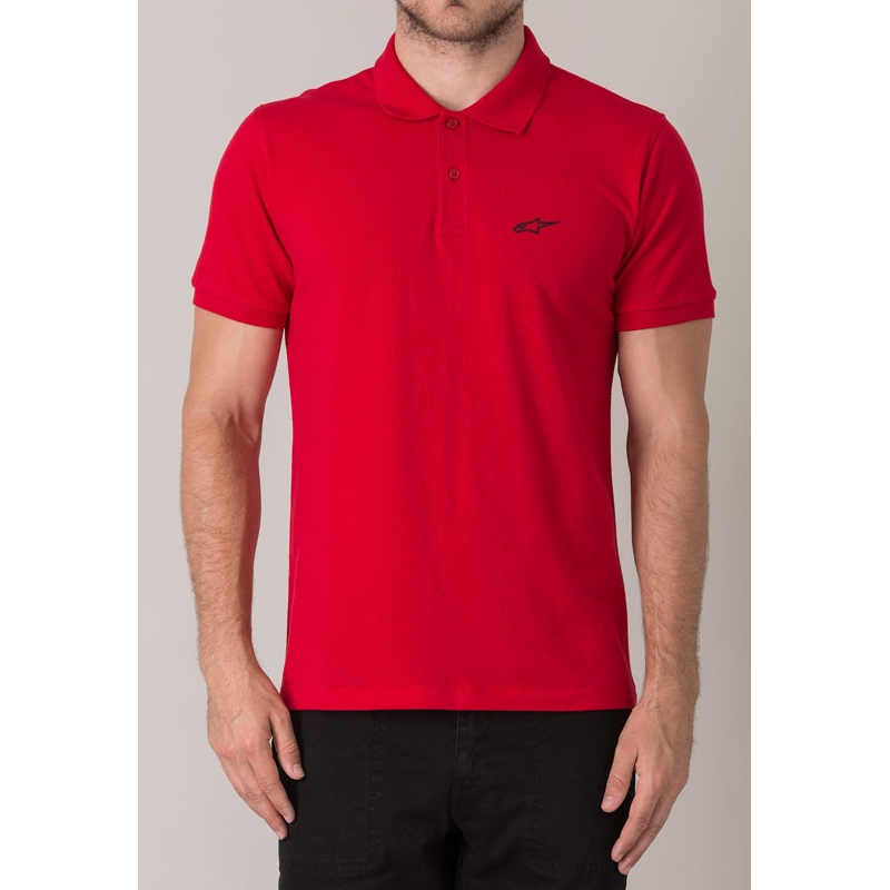Tričko Alpinestars Effortless Polo červené výpredaj