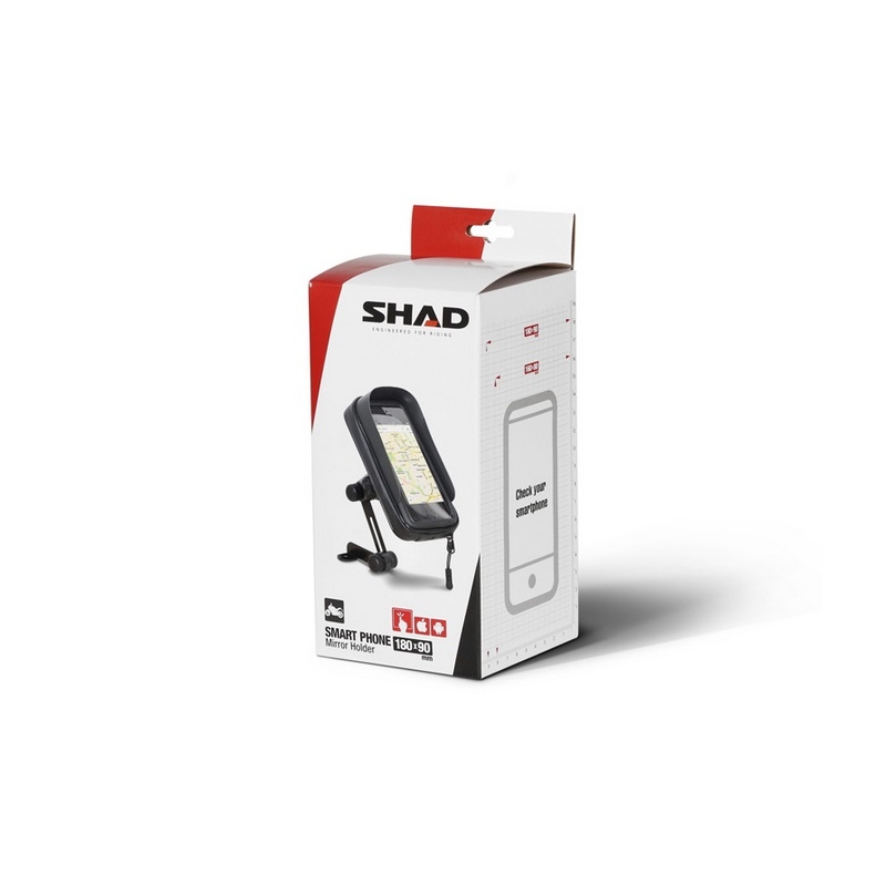 držiak  na  smartfón SHAD 160x80 mm na  riadidlá 6,0"