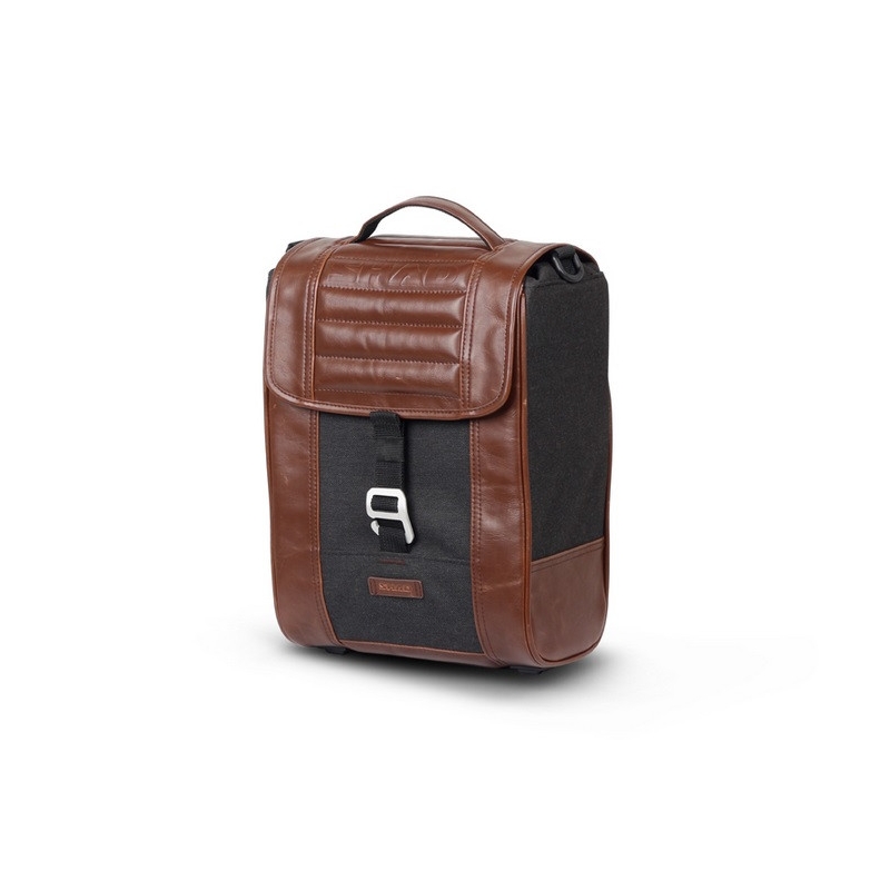 Bočná taška na motorku SHAD CAFE RACER SR38 10l Hnedý