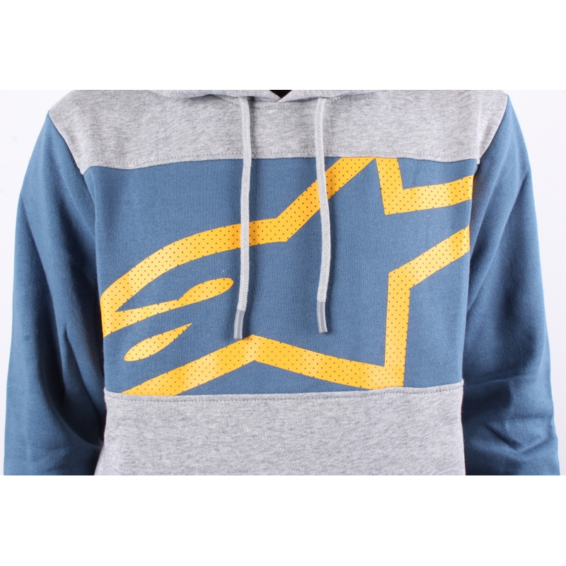 Mikina Alpinestars Protocol Fleece šedo-modrá