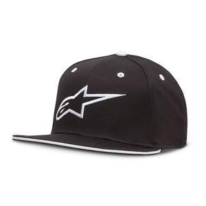 Šiltovka Alpinestars Ageless Flatbill čierno-biela