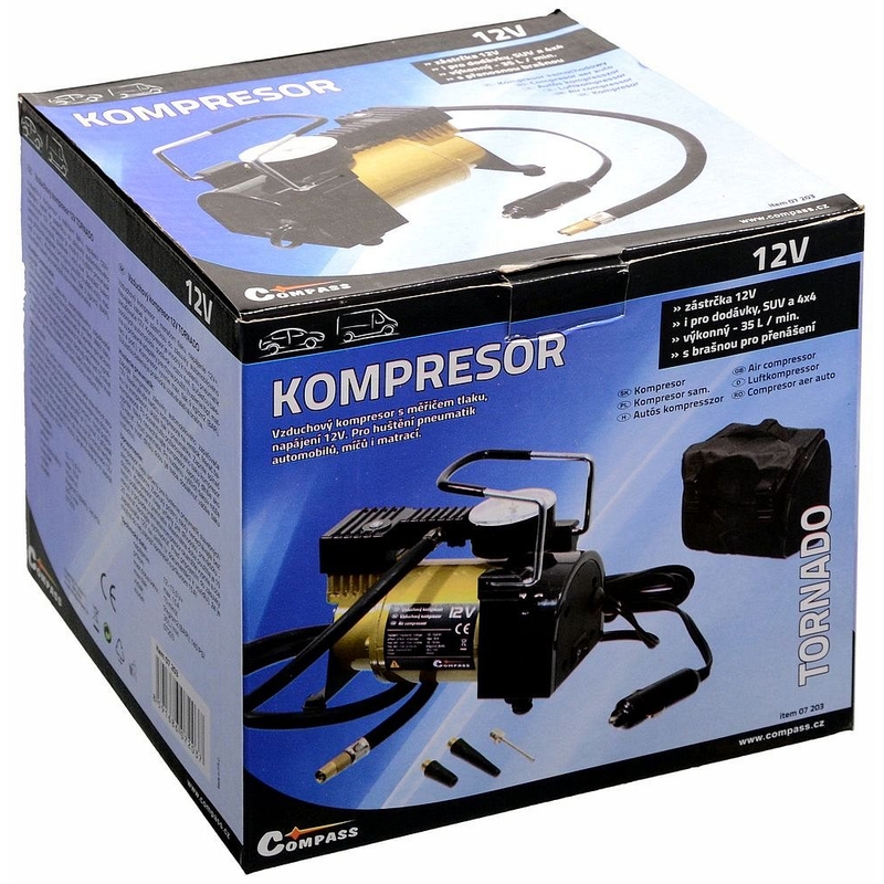Kompresor 12 V TORNADO