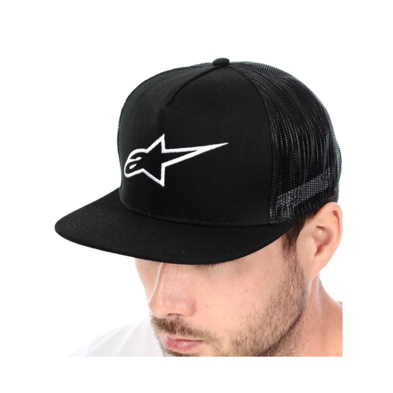 Šiltovka Alpinestars Corp Trucker čierna