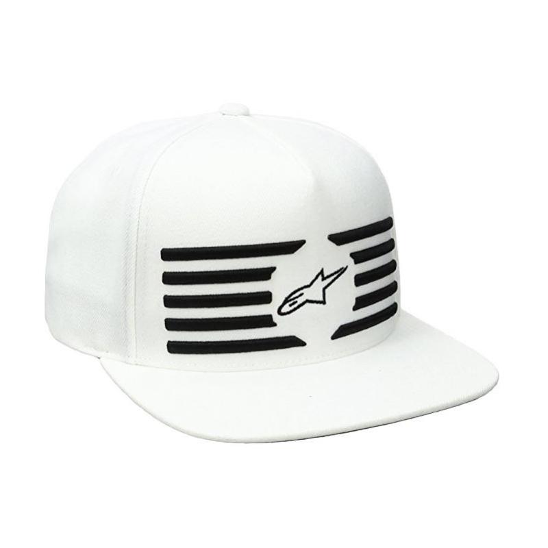 Šiltovka Alpinestars Pressure Snapback biela