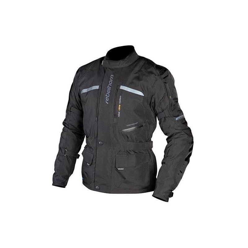Moto bunda Rebelhorn Hiker Pre čierna