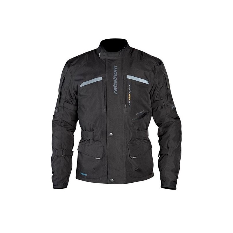 Moto bunda Rebelhorn Hiker Pre čierna