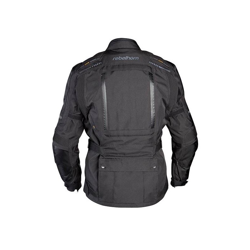 Moto bunda Rebelhorn Hiker Pre čierna
