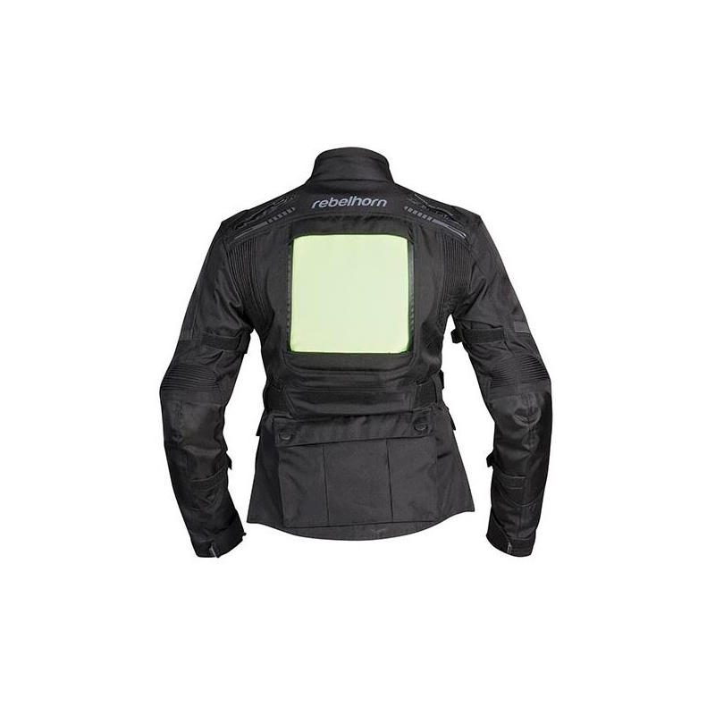 Dámska moto bunda Rebelhorn Hiker Pre čierna