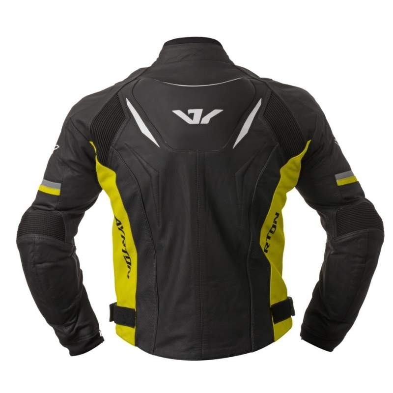 Bunda na motocykel Ayrton Evoline čierno-fluorescenčno-žltá výpredaj