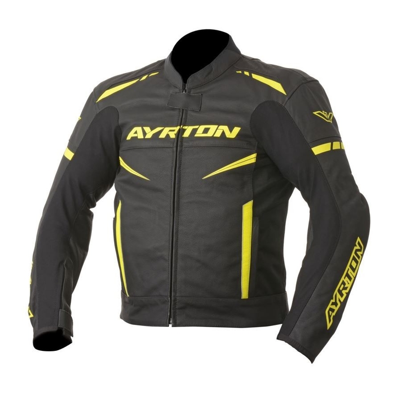 Bunda na motocykel Ayrton Raptor čierno-fluorescenčno-žltá výpredaj