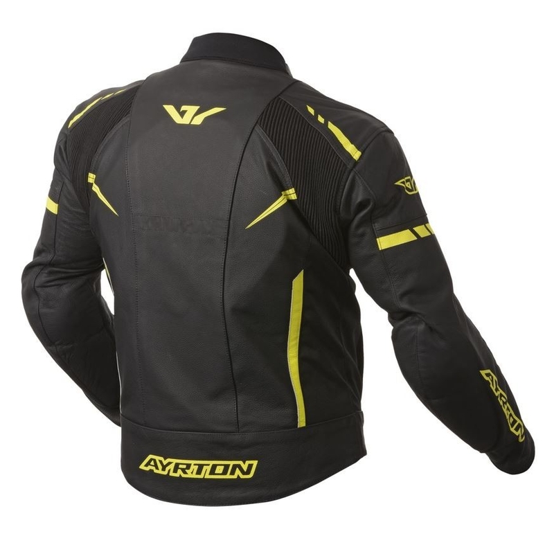 Bunda na motocykel Ayrton Raptor čierno-fluorescenčno-žltá výpredaj