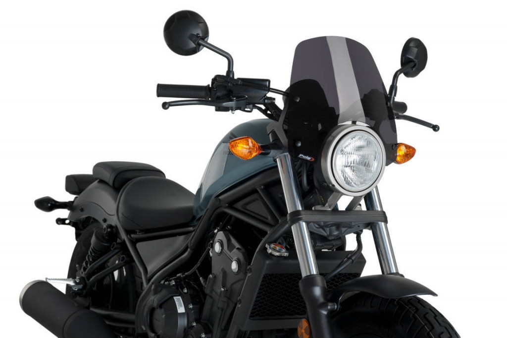 Plexi na motorku PUIG NEW. GEN SPORT 3829F tmavá dymová