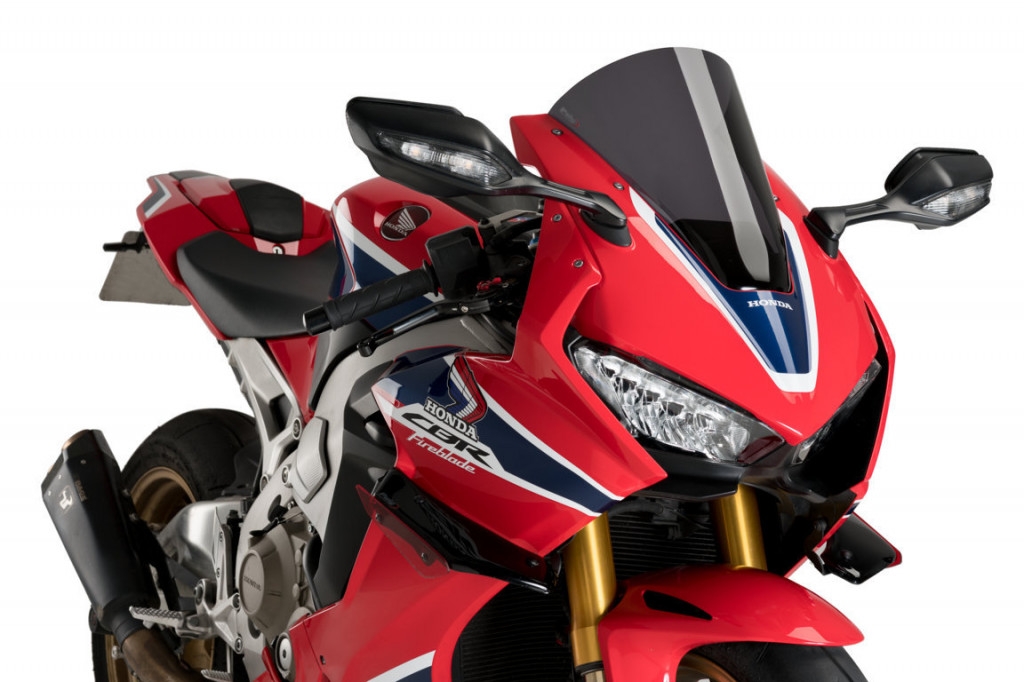 Plexi štít PUIG R-RACER 3630F tmavá dymová