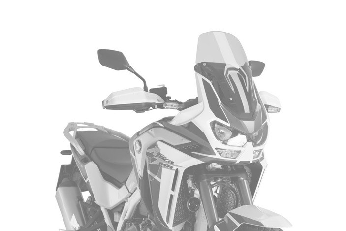 Plexi štít PUIG TOURING 3820N čierna