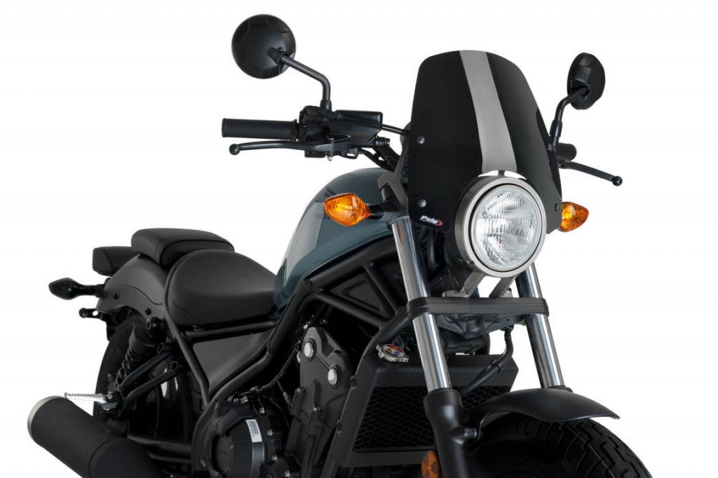 Plexi na motorku PUIG NEW. GEN SPORT 3829N čierna