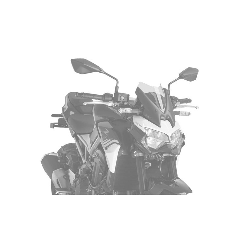 Plexi na motorku PUIG NEW GEN. SPORT červené