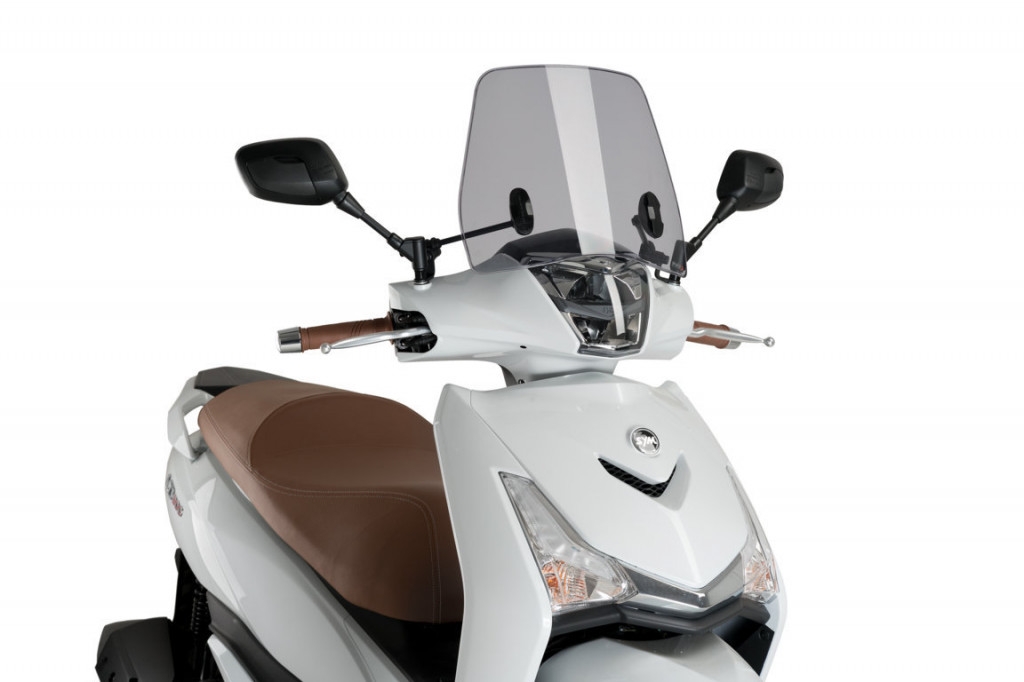 Plexi na motorku PUIG TRAFIC 3685H dymové