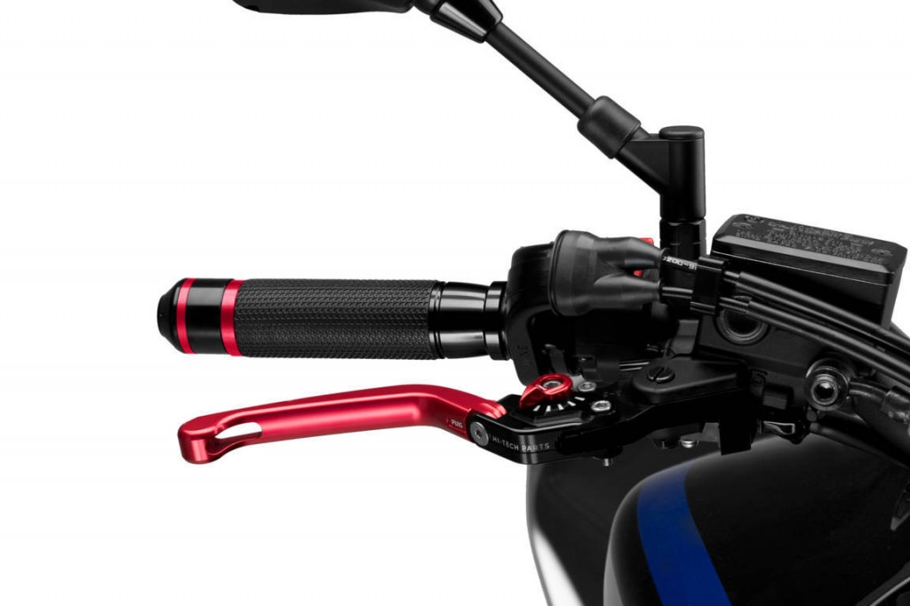 Páčka brzdy bez adaptéra PUIG 3.0 110RR skladacie červená/červená