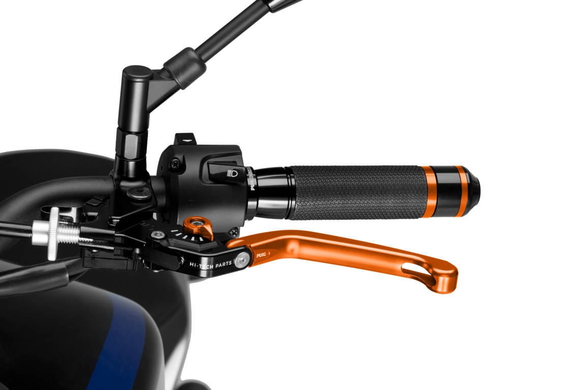 Páčka spojky bez adaptéra PUIG 3.0 210TT skladacie oranžová/oranžová
