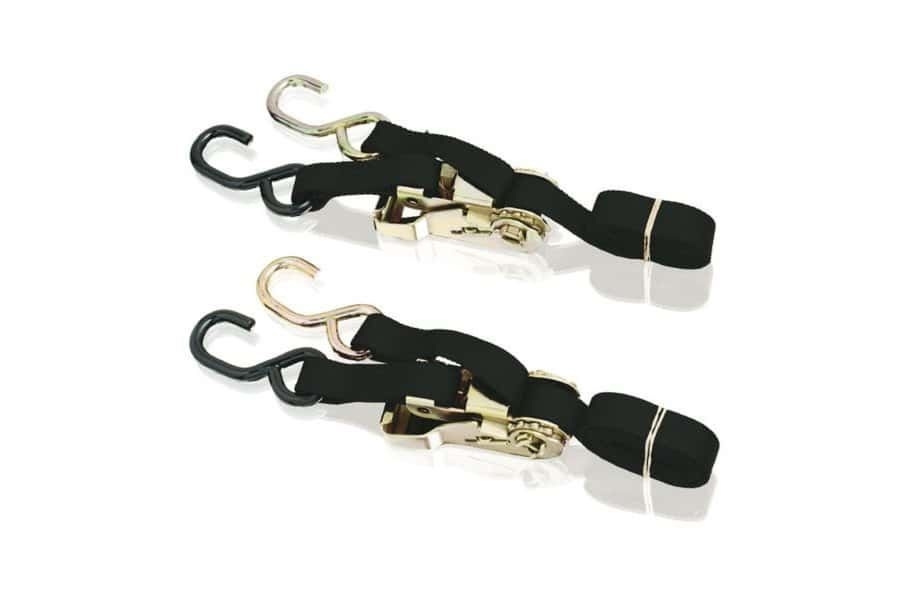Popruhy PUIG TIE DOWN WITH HOOKS 6274N čierna Pár