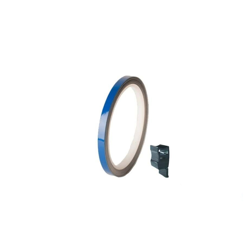 Linka na ráfik PUIG modrá reflexná 7mm x 6mm (s adaptérom)