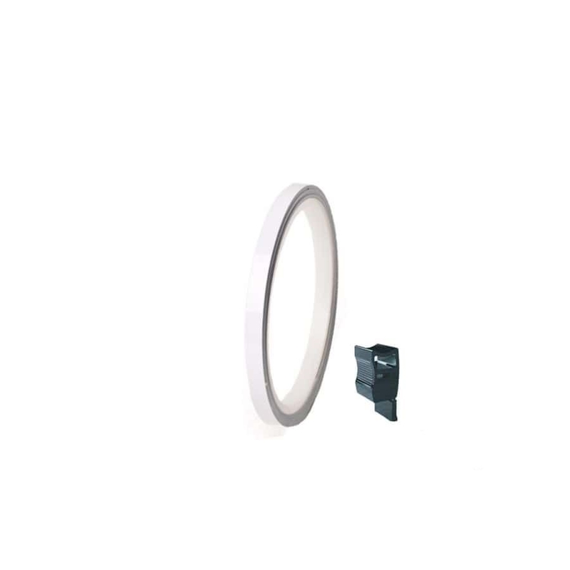 Linka na ráfik PUIG čistá biela 7mm x 6mm (s adaptérom)