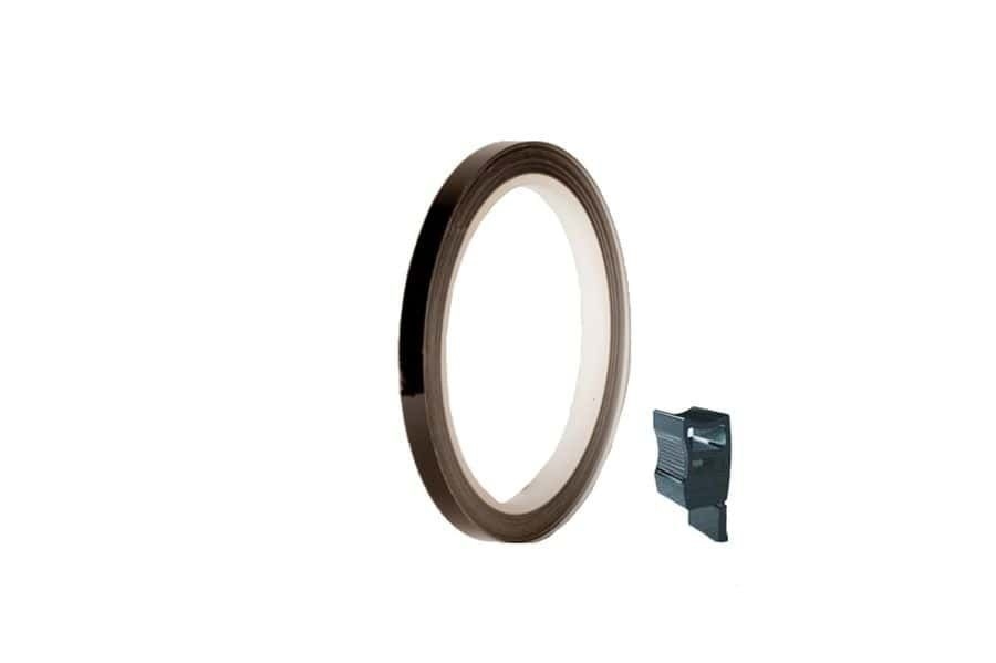 Linka na ráfik PUIG 4542N matná čierna 7mm x 6mm (s adaptérom)