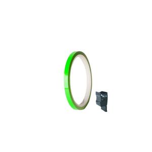 Linka na ráfik PUIG 4542V zelený fluorescenčný 7mm x 6mm (s adaptérom)