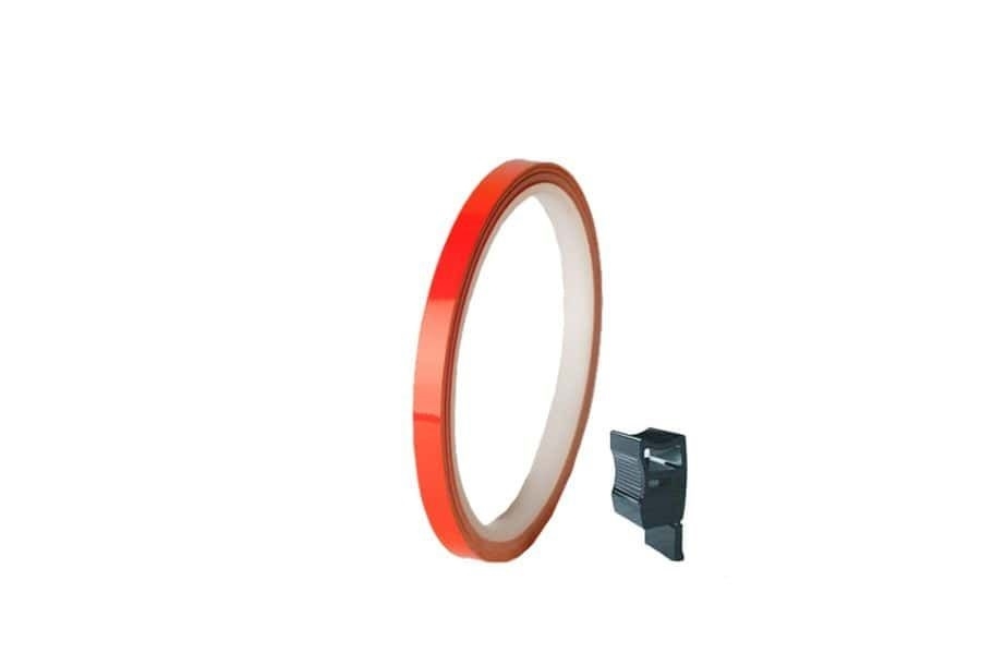 Linka na ráfik PUIG 4542X oranžový reflexný 7mm x 6mm (s adaptérom)