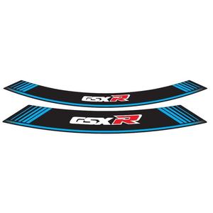 Linka na ráfik PUIG GSXR 5525A modrá linky na ráfik - sada 8ks