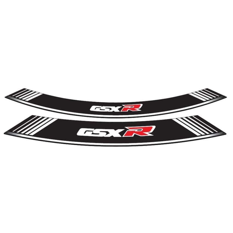 Linka na ráfik PUIG GSXR biela linky na ráfik - sada 8ks