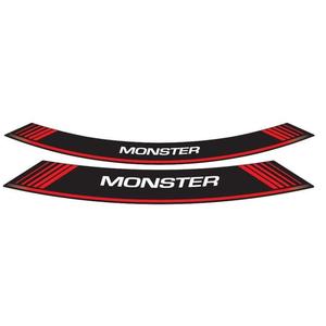Linka na ráfik PUIG MONSTER 5527R červené linky na ráfik - sada 8ks