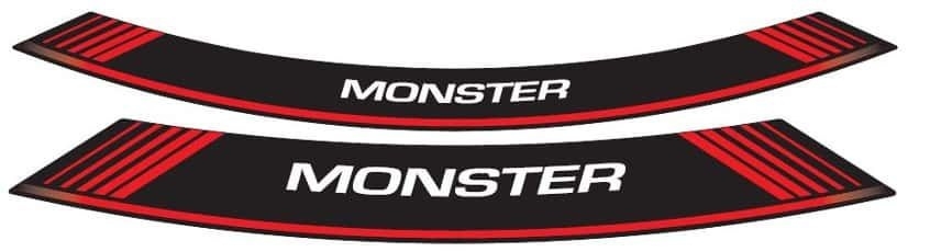 Linka na ráfik PUIG MONSTER 5527R červené linky na ráfik - sada 8ks
