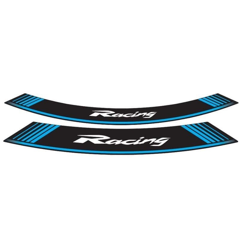 Linka na ráfik PUIG RACING modrá linky na ráfik - sada 8ks