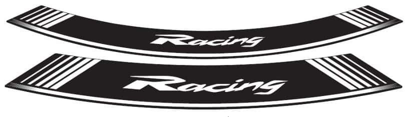Linka na ráfik PUIG RACING 5531B biela linky na ráfik - sada 8ks