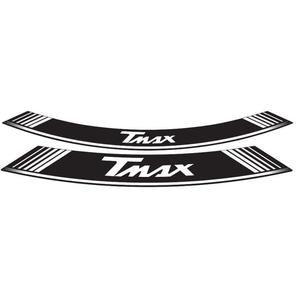 Linka na ráfik PUIG T-MAX 5532B biela linky na ráfik - sada 8ks