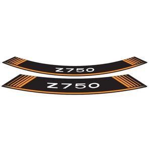 Linka na ráfik PUIG Z750 5545T oranžová linky na ráfik - sada 8ks