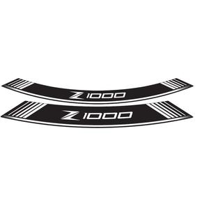 Linka na ráfik PUIG Z1000 7590B biela linky na ráfik - sada 8ks