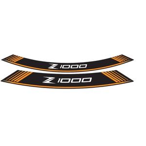 Linka na ráfik PUIG Z1000 7590T oranžová linky na ráfik - sada 8ks