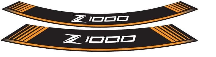 Linka na ráfik PUIG Z1000 7590T oranžová linky na ráfik - sada 8ks