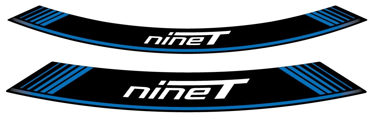 Linka na ráfik PUIG R NINE T 9133A modrá linky na ráfik - sada 8ks