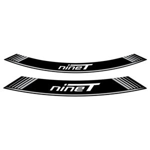 Linka na ráfik PUIG R NINE T 9133P strieborná linky na ráfik - sada 8ks
