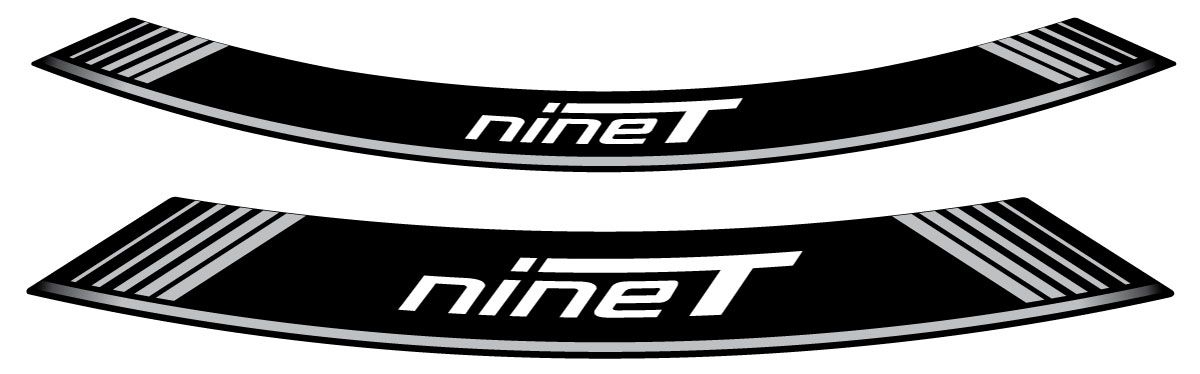 Linka na ráfik PUIG R NINE T 9133P strieborná linky na ráfik - sada 8ks