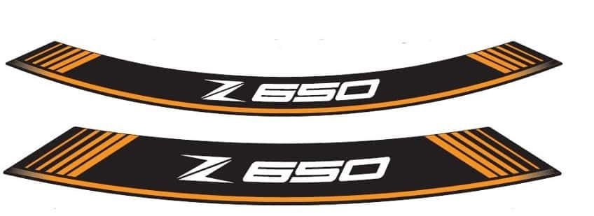 Linka na ráfik PUIG Z650 9290T oranžová linky na ráfik - sada 8ks